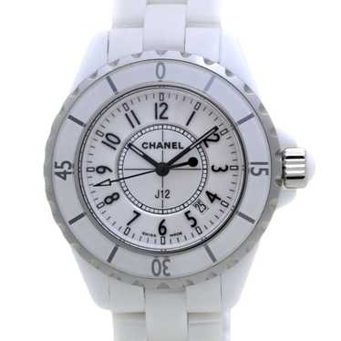 Chanel CHANEL J12 Early Model H0968 White Ceramic… - image 1