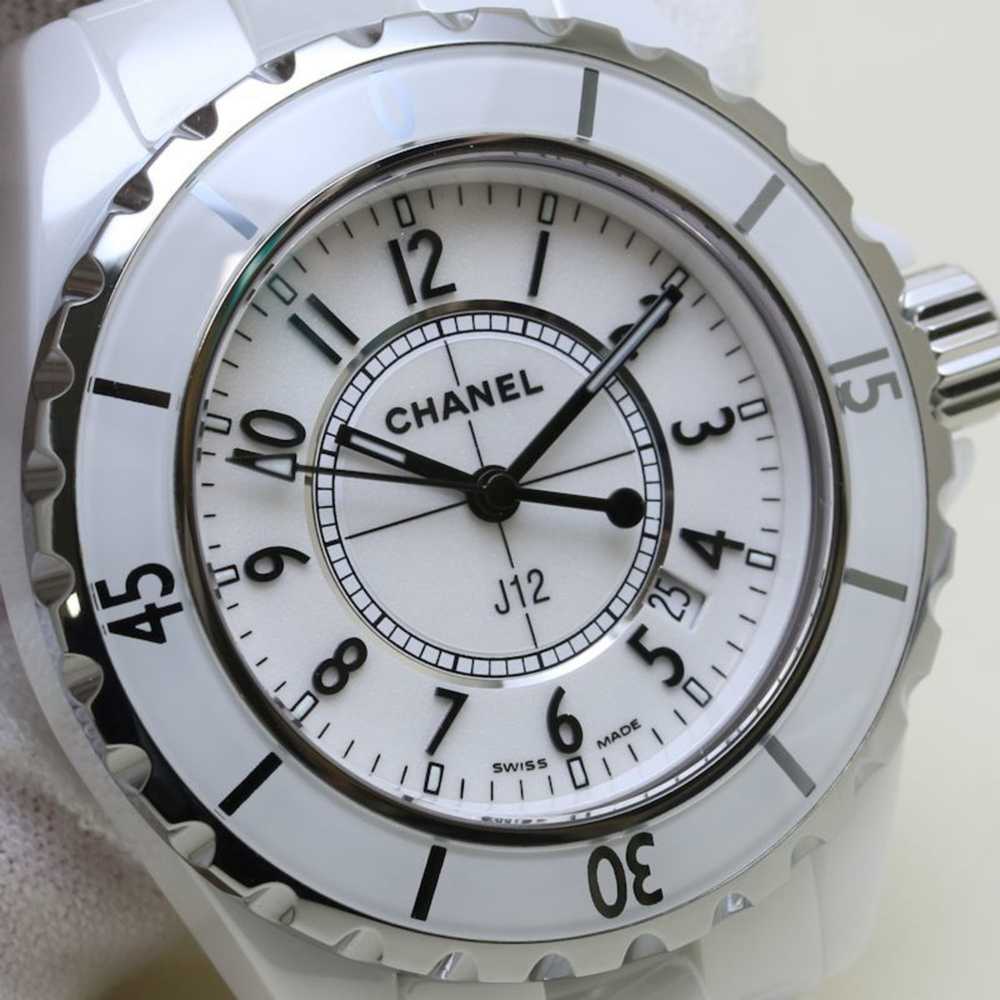 Chanel CHANEL J12 Early Model H0968 White Ceramic… - image 6