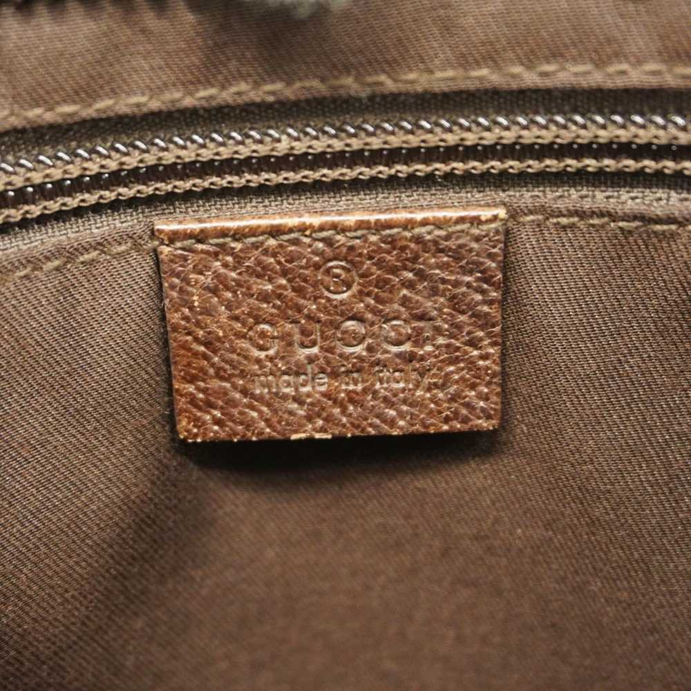 Gucci Gucci Shoulder Bag GG Canvas 122793 Brown W… - image 5