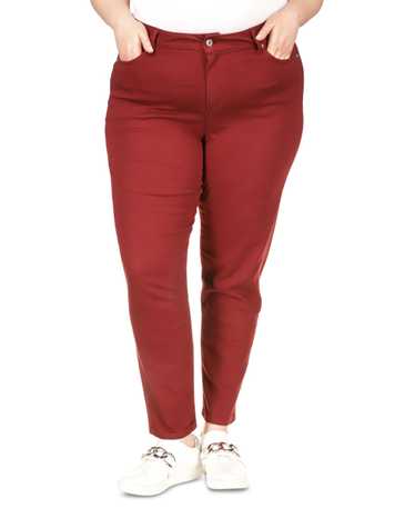 Michael Kors Women's Selma Skinny Jeans Red Size 2