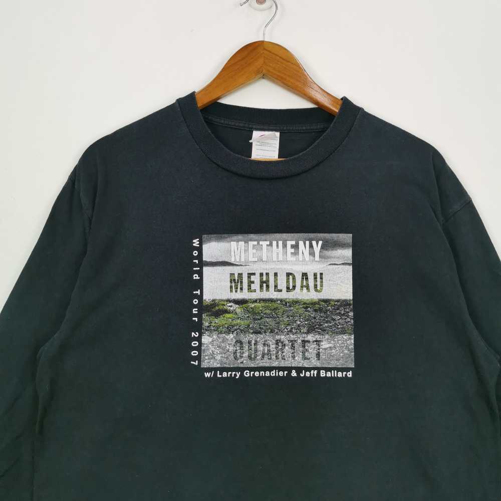 Band Tees × Vintage Vintage 90s Pat Metheny T Shi… - image 3