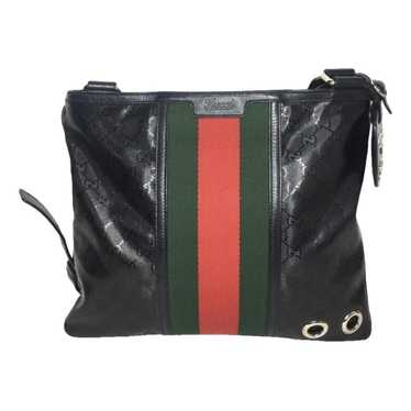 Gucci Ophidia Messenger patent leather bag