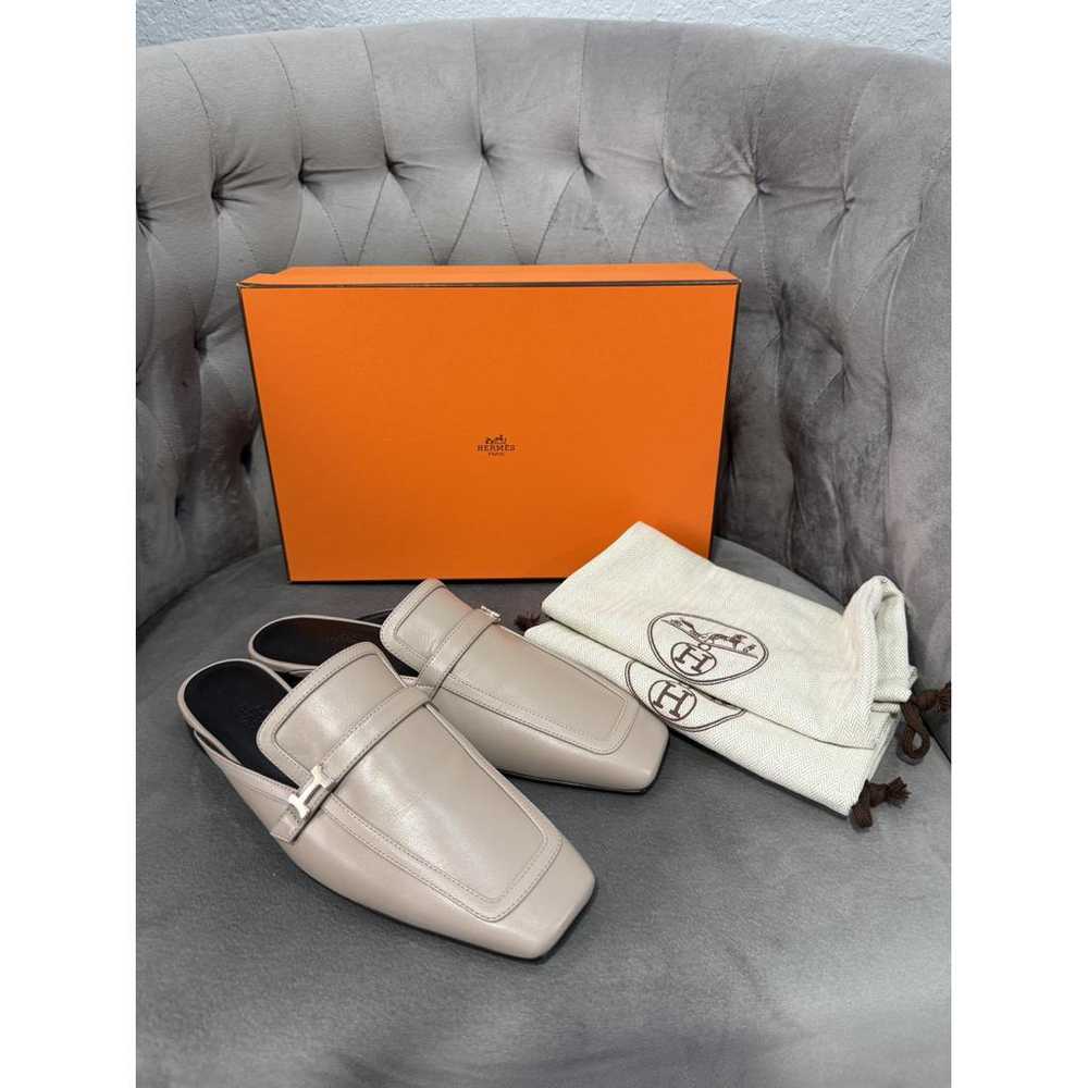 Hermès Leather mules & clogs - image 2