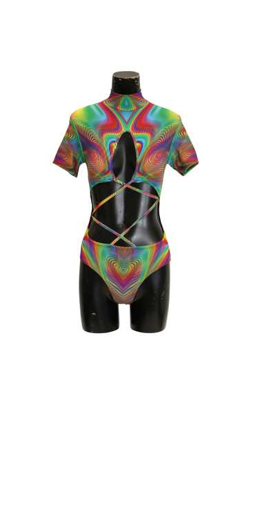 Raveival Badinka Spectra Strapped Bodysuit