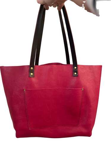 Portland Leather 🌺🦄 Hibiscus oversized xl tote