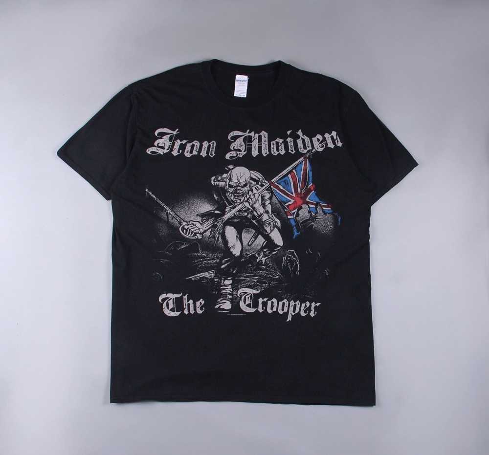 Iron Maiden × Rock T Shirt × Vintage Iron Maiden … - image 1