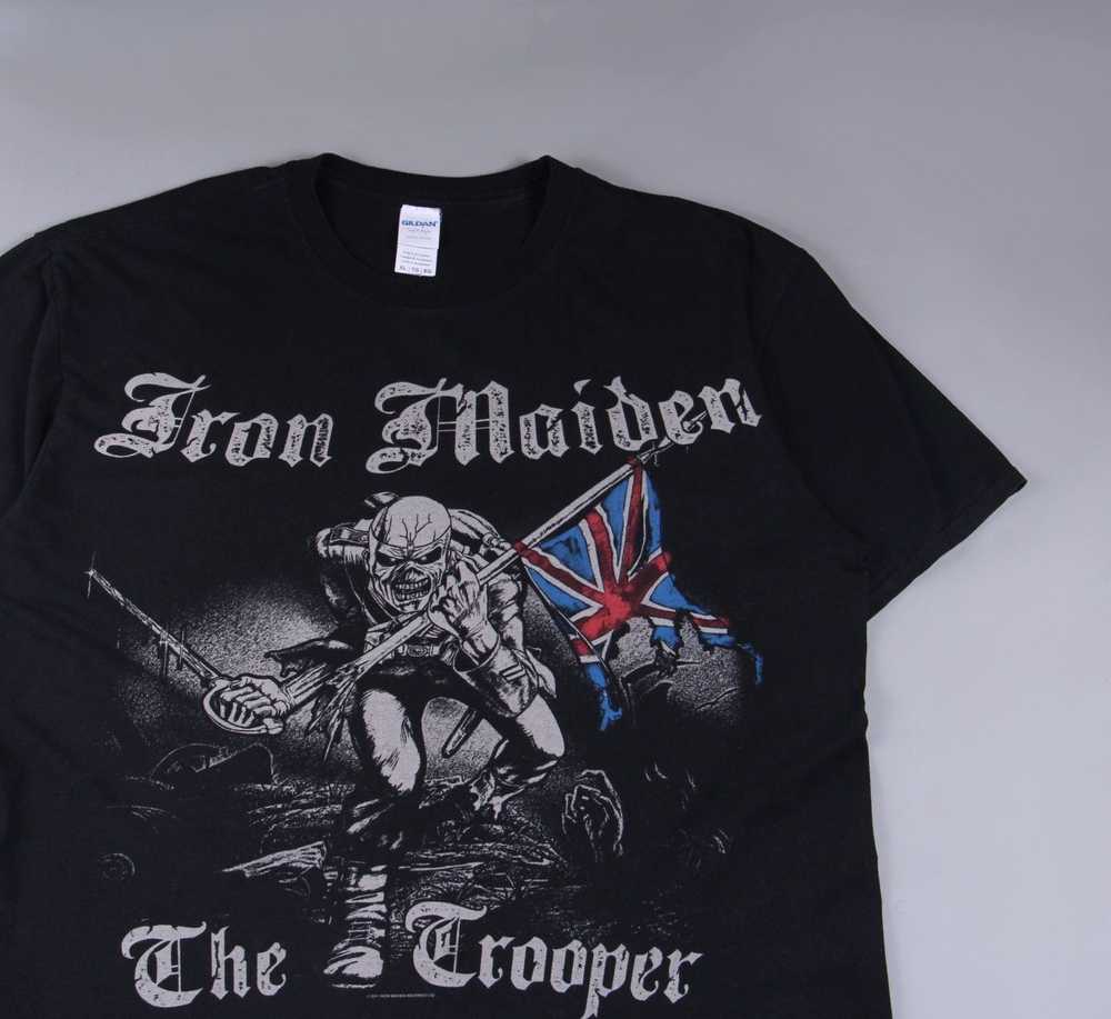 Iron Maiden × Rock T Shirt × Vintage Iron Maiden … - image 5