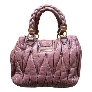 Miu Miu Coffer leather handbag