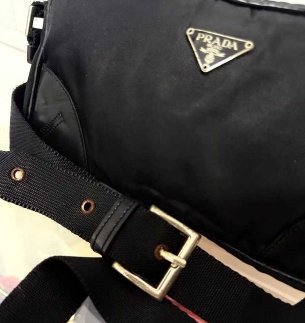 Prada Authentic PRADA Nylon Crossbody Camera Bag - image 10