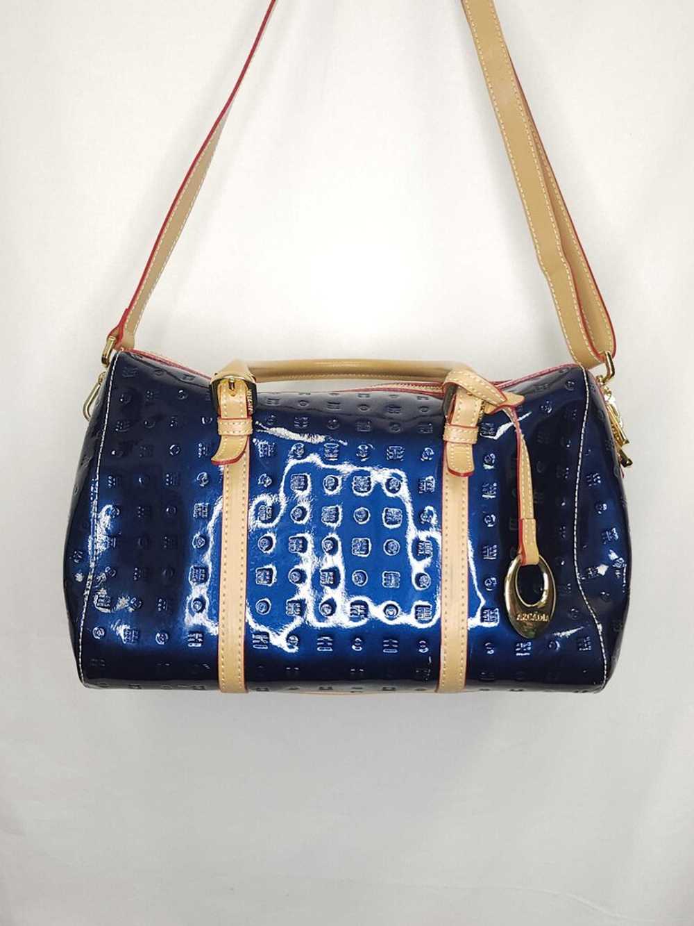 Arcadia Shiny Coated Purse - image 1