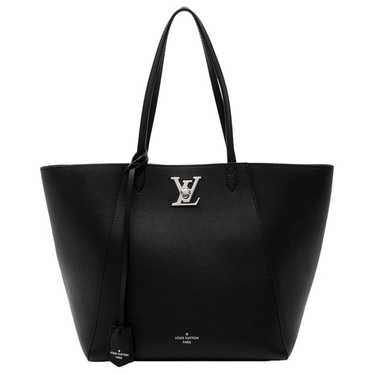 Louis Vuitton Lockme leather tote