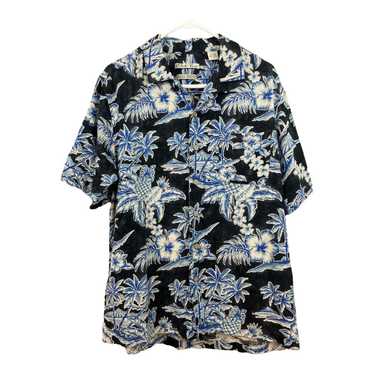 Batik Bay BATIK BAY SHORT SLEEVE BUTTON FRONT SILK