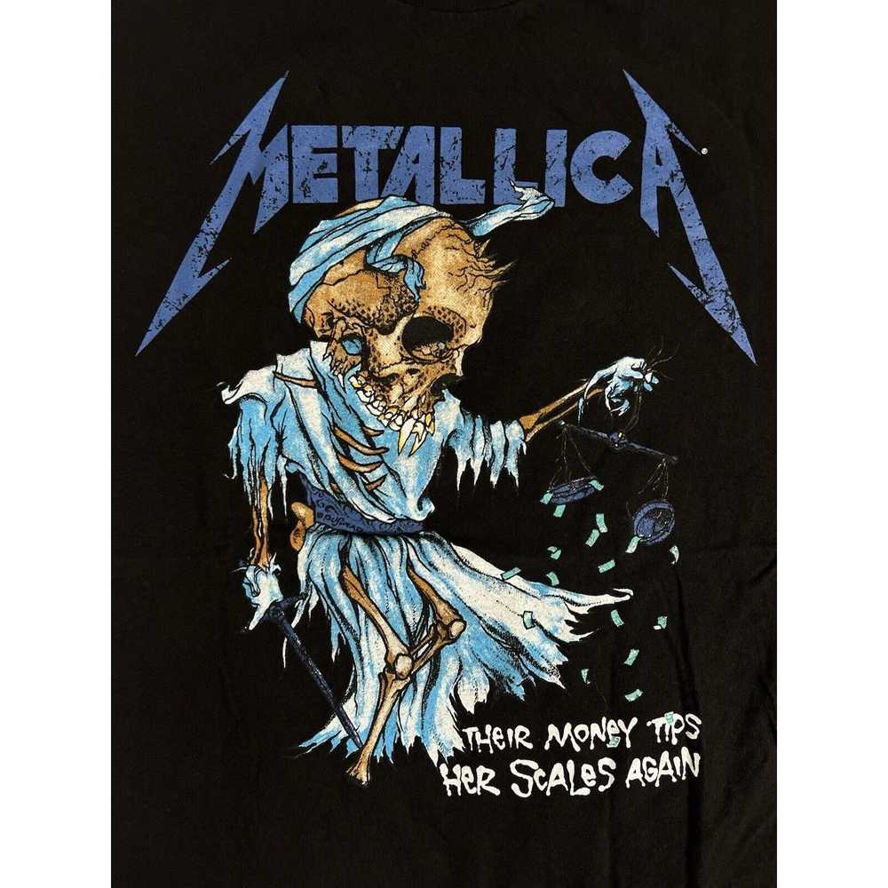 Metallica Vintage Metallica T-Shirt Size XL “Mone… - image 4