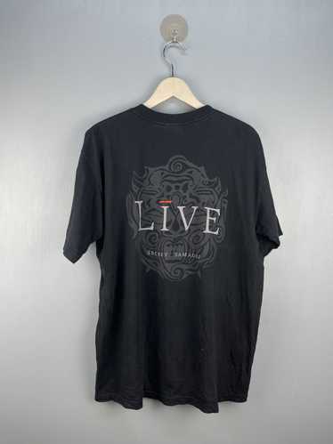 Band Tees × Vintage Vintage 90s Live secret samad… - image 1