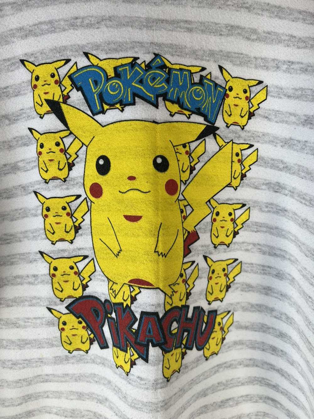 Pokemon × Vintage Vintage pokemon bootleg stripe … - image 3