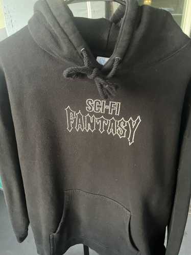 Sci-Fi Fantasy Sci-Fi Fantasy Studded Hoodie Black