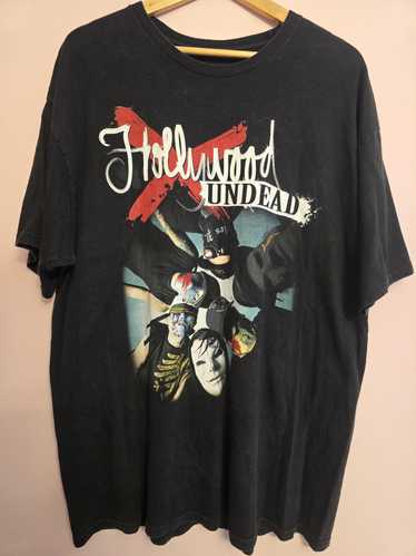 Band Tees × Vintage Vintage Hollywood Undead T-Sh… - image 1