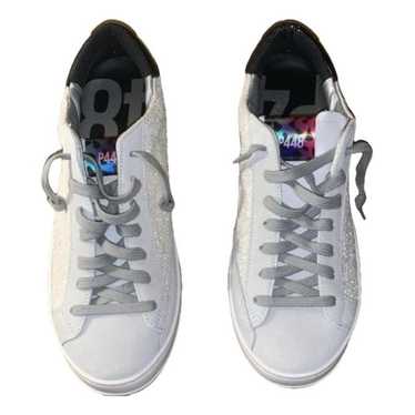 P448 Glitter trainers - image 1