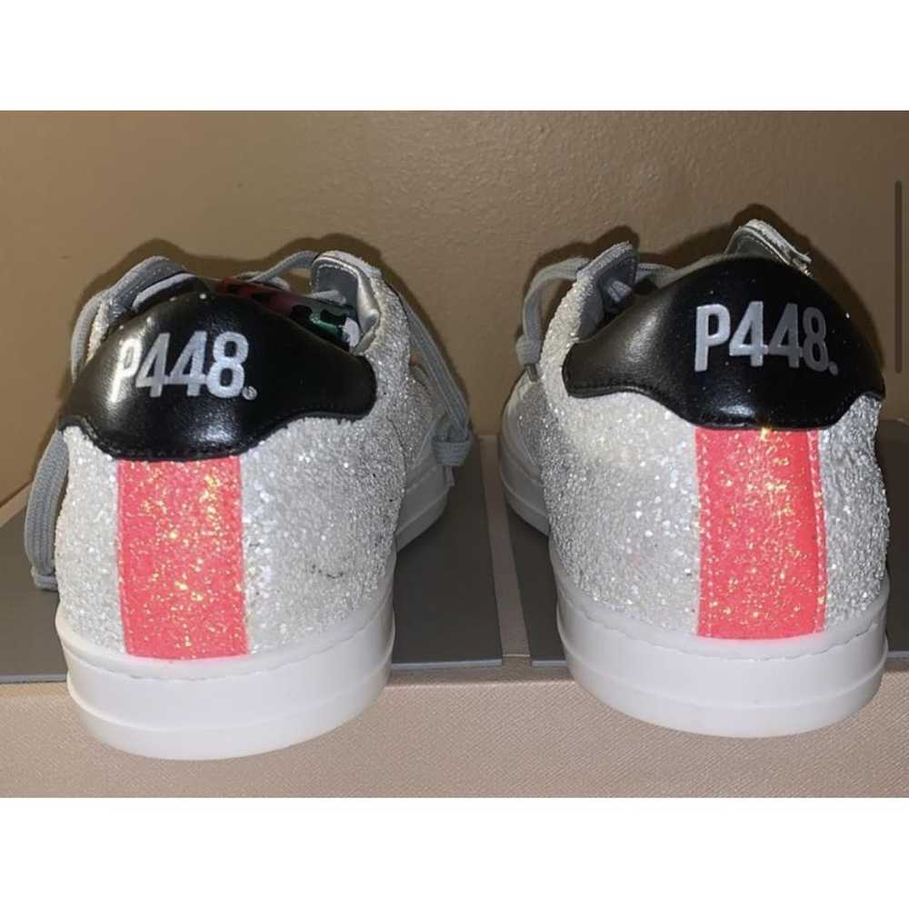 P448 Glitter trainers - image 4