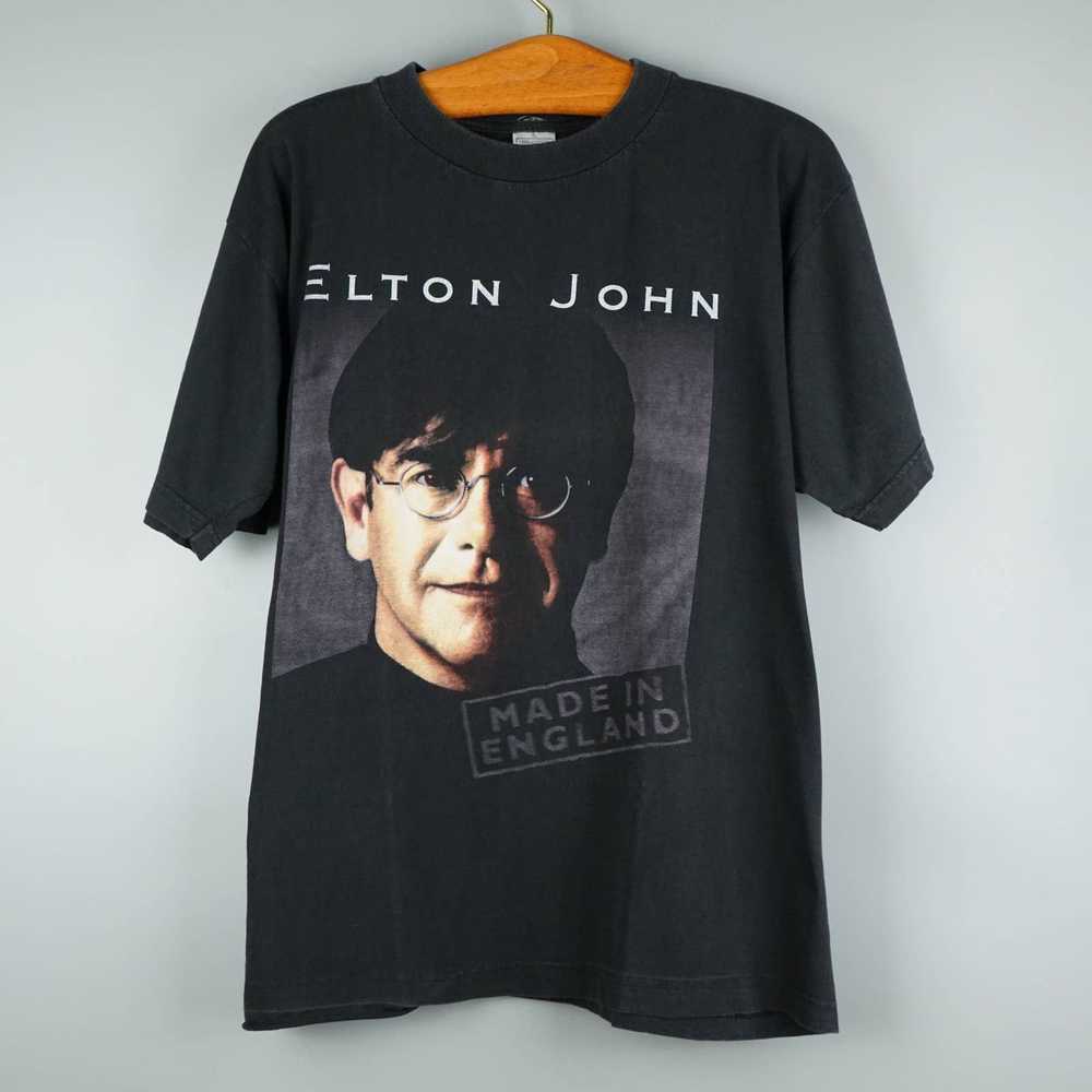 Band Tees × Tour Tee × Vintage 1995 Elton John t-… - image 1