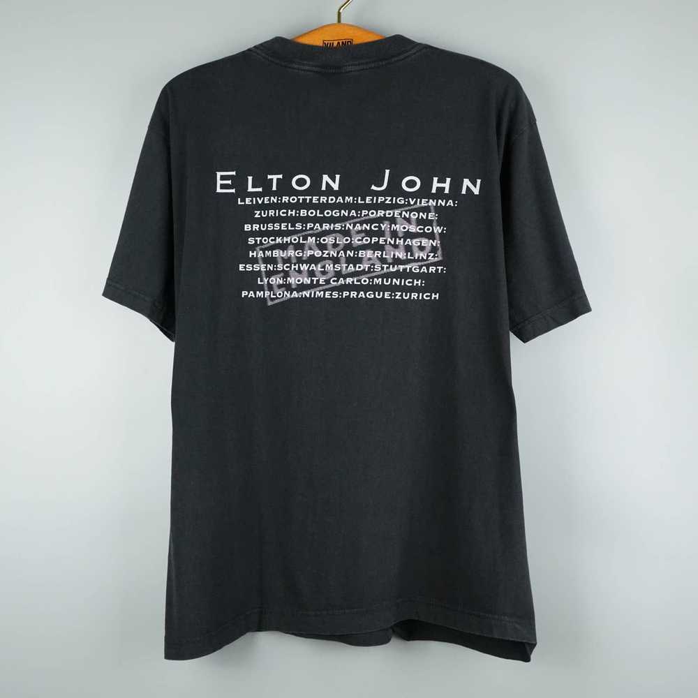 Band Tees × Tour Tee × Vintage 1995 Elton John t-… - image 6