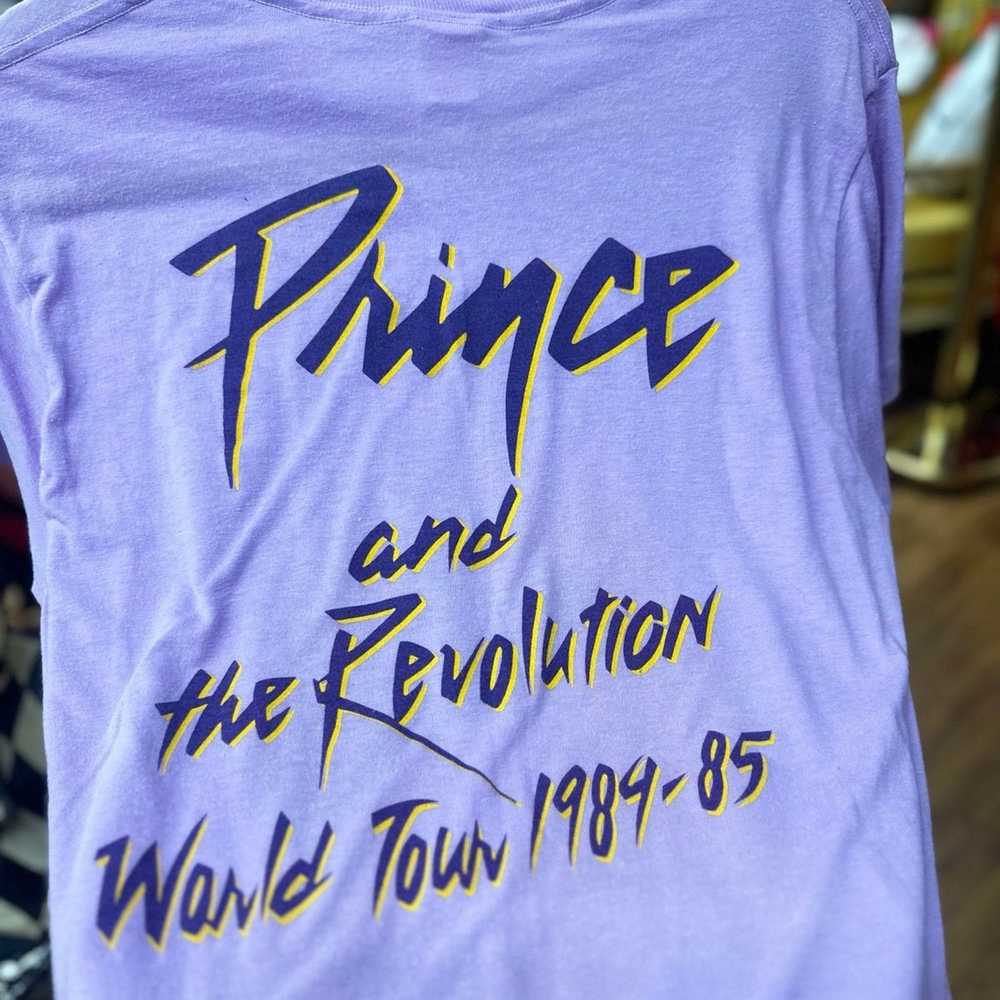 Anvil Vintage 1984 PRINCE When Doves Cry Tour T S… - image 5