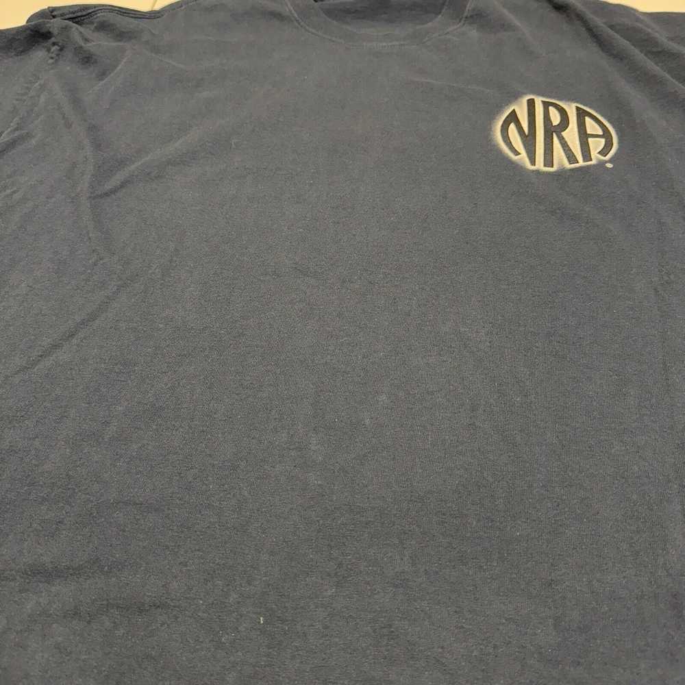 Vintage Vintage NRA T Shirt Mens 2XL Blue Nationa… - image 6