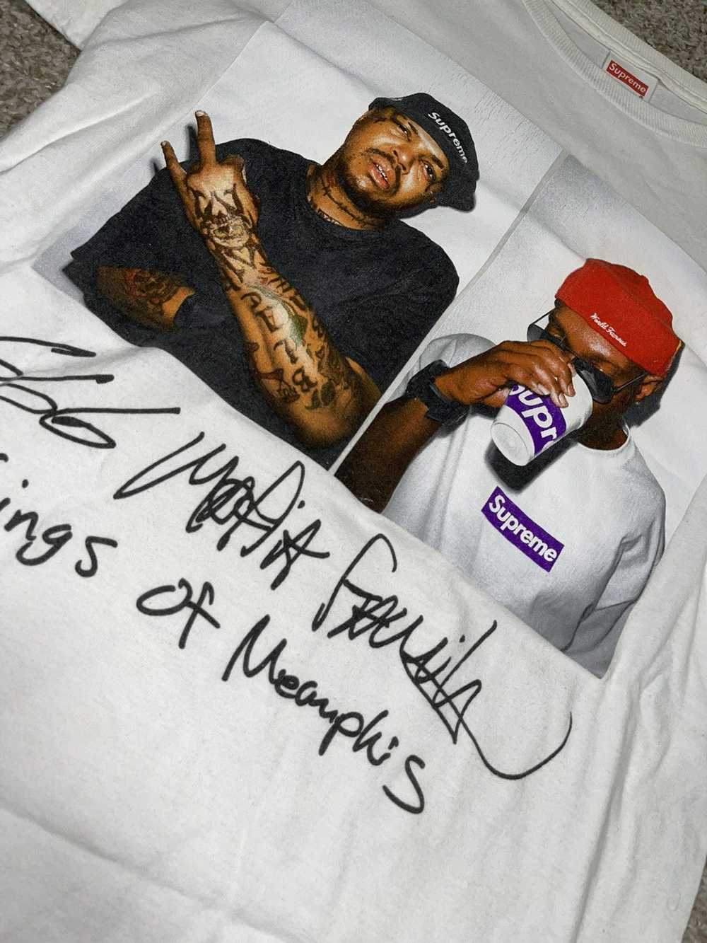 Supreme Supreme Three Six 3 6 Mafia Photo Tee - image 7