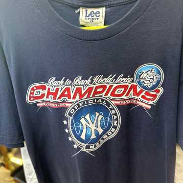 Lee Vintage 1999 New York Yankee Back To Back Cham