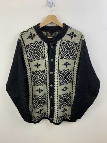 Cardigan × Streetwear vintage 1990s Wool Clover pa