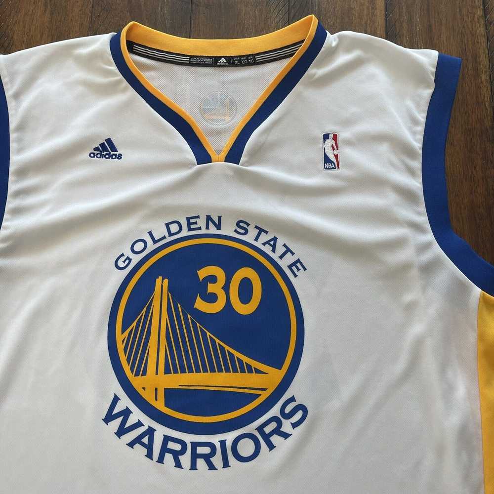 NBA Adidas Youth Sz M Golden State Warriors #30 Stephen popular Curry Jersey