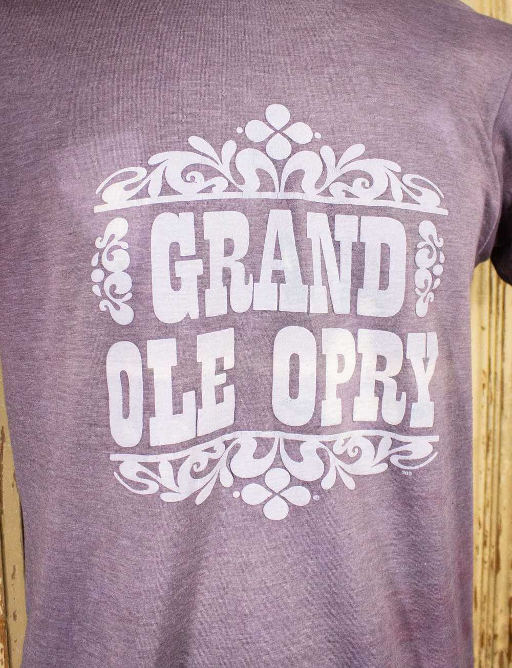 Vintage Vintage Grand Ole Opry Graphic T Shirt 80s - image 2