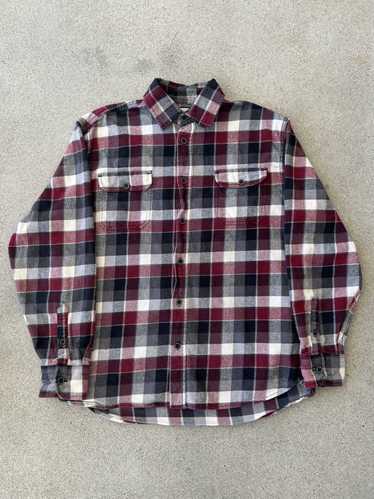 Jacks Late 2000s Jacks Red/Black Plaid Flannel