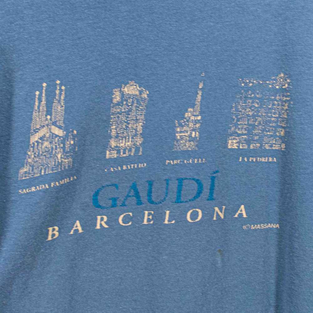 Art × Streetwear × Vintage Gaudi Barcelona Overdy… - image 4