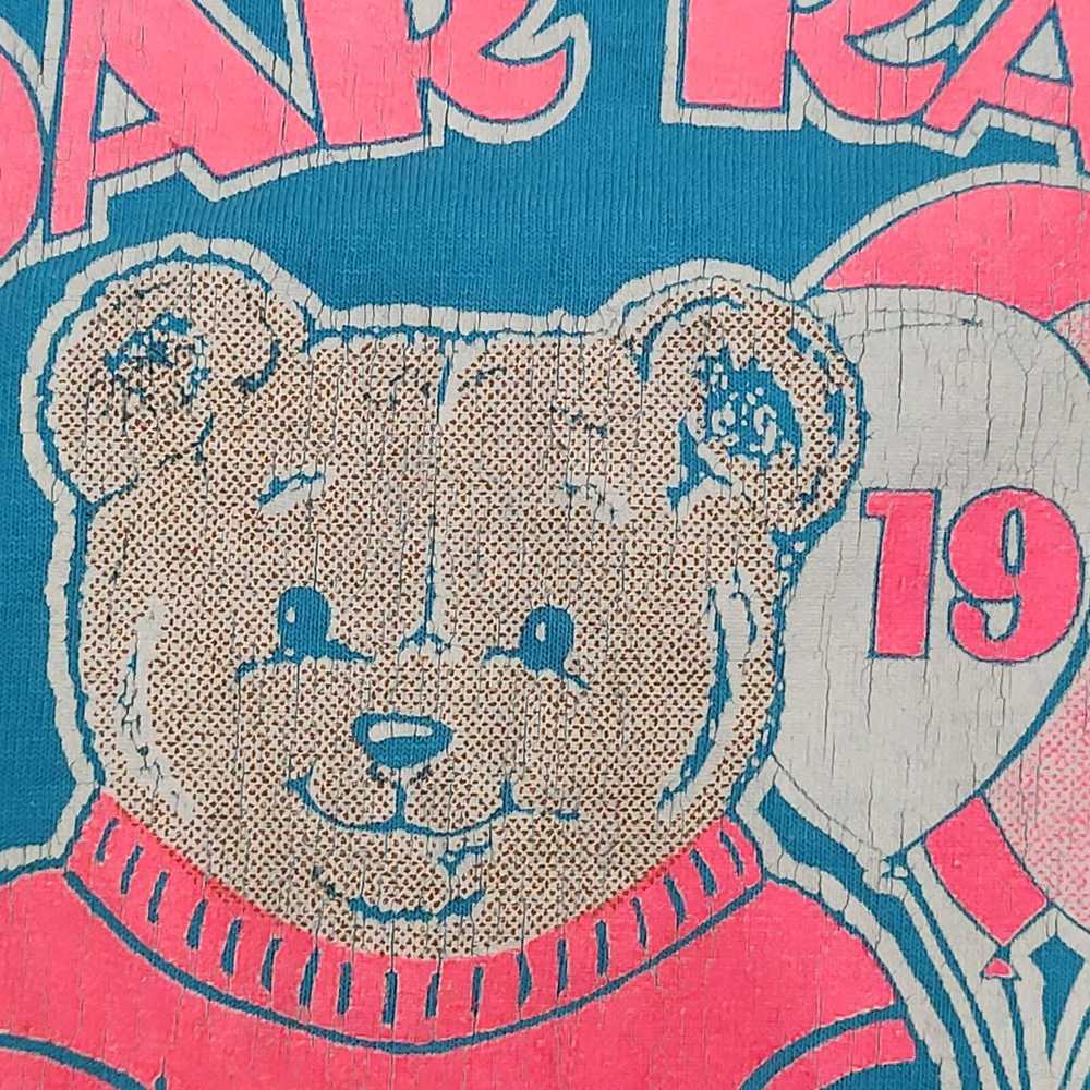 Screen Stars Vintage 1991 Bear Balloon Shirt XL 2… - image 10