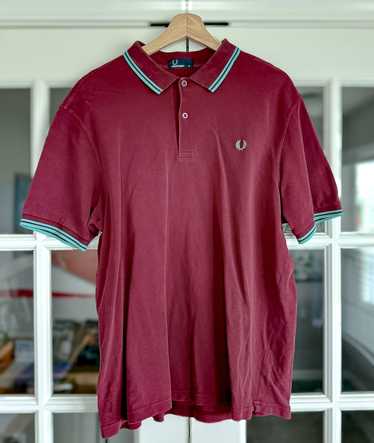 Fred Perry Fred Perry Twin Tipped Maroon / Green M