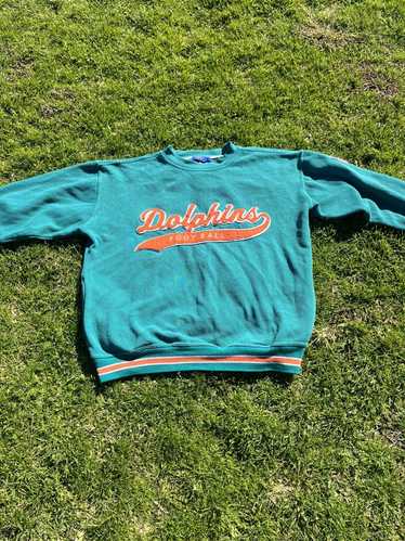 Vintage Miami Dolphins shops Starter Script Sweatshirt XL