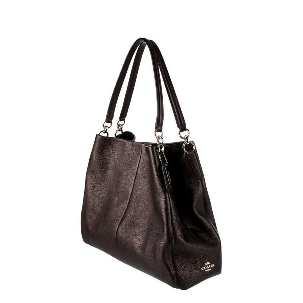 Coach Edie leather handbag - image 2