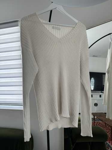 Prada V Neck Ribbed Sweater - image 1