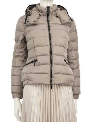 Moncler Taupe Down Saby Giubbotto Jacket