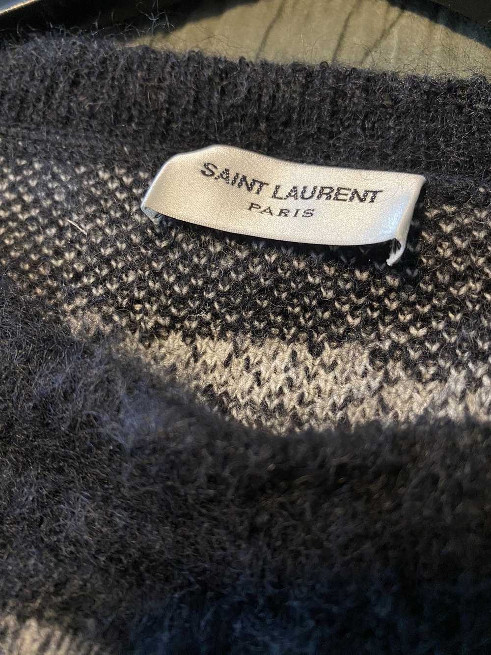 Saint Laurent Paris Saint Laurent Interrupted Str… - image 9