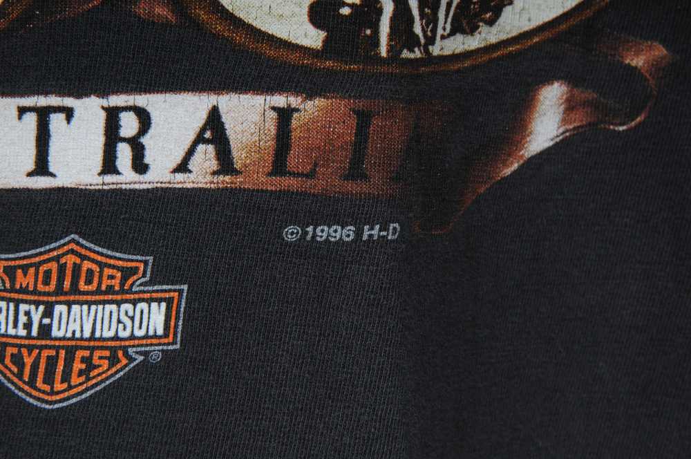 Harley Davidson × Vintage 1990's Vintage Sun Fade… - image 5