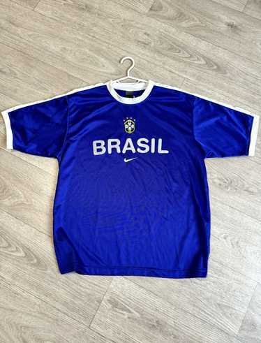 Nike × Soccer Jersey × Vintage Vintage Nike Brazil