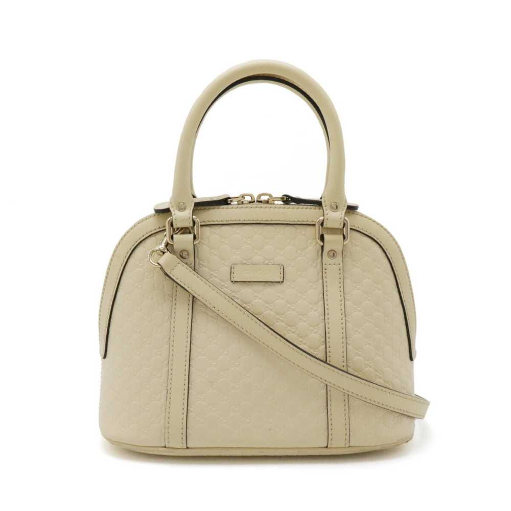 Gucci GUCCI Micro Guccissima Handbag Shoulder Bag… - image 1