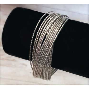 Other Vintage Bangles Intertwined Patterned - Tar… - image 1