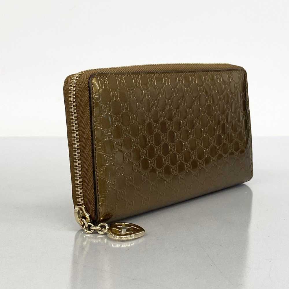 Gucci Gucci Long Wallet Micro Guccissima 308005 E… - image 2