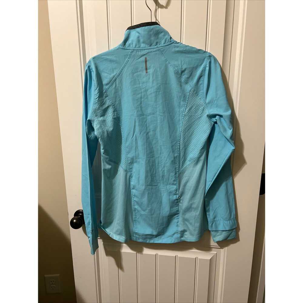 Champion Long Sleeve Full Zip Pullover Light Blue… - image 8