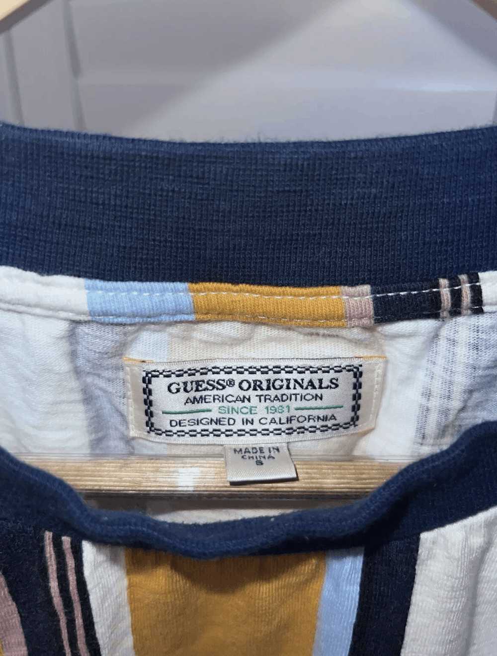 Guess Vintage Guess Los Angeles Striped Tee - image 2