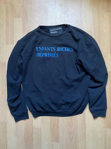 Enfants Riches Deprimes Distressed Logo Sweatshirt