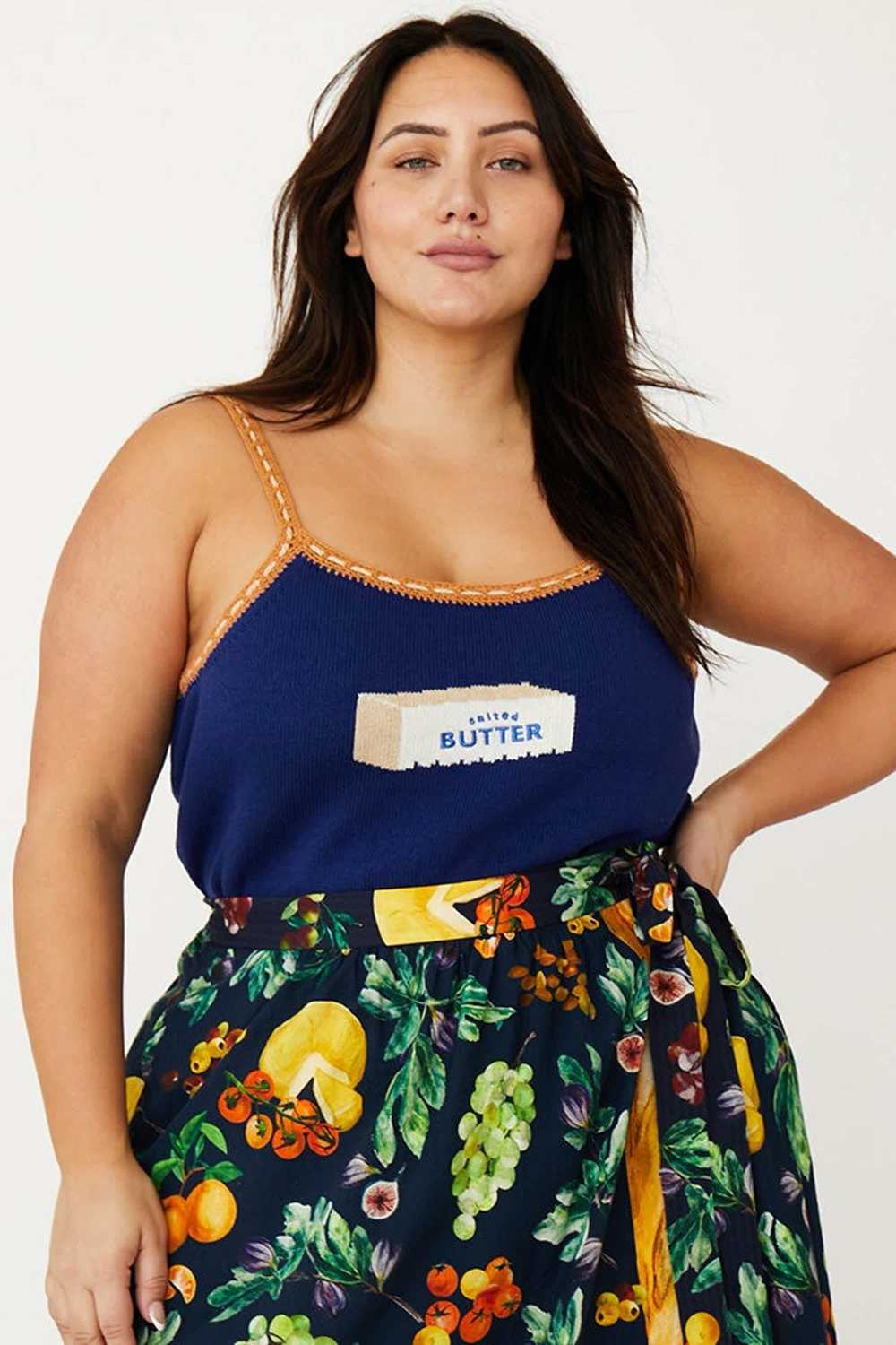 Rachel Antonoff BREAD AND BUTTER TANK - image 1